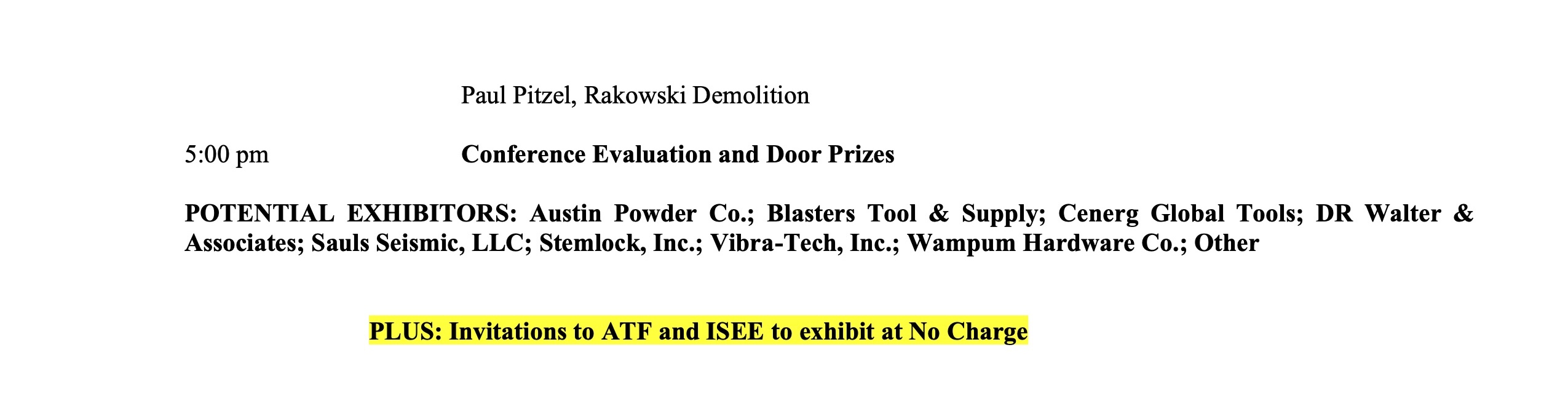 2026 Drilling & Blasting Agenda Image 2